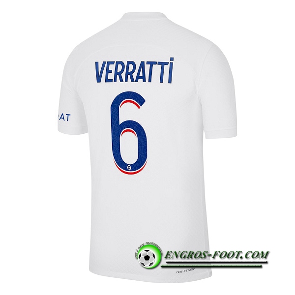 Maillot de Foot PSG (VERRATTI #6) 2022/2023 Third