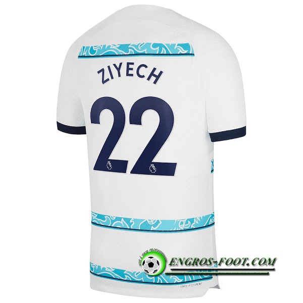 Maillot de Foot Chelsea (ZIYECH #22) 2022/2023 Exterieur