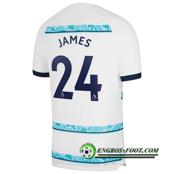 Maillot de Foot Chelsea (JAMES #24) 2022/2023 Exterieur