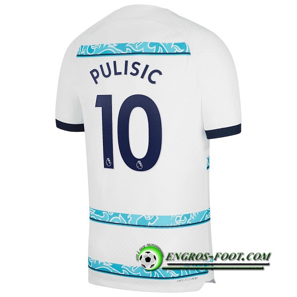 Maillot de Foot Chelsea (PULISIC #10) 2022/2023 Exterieur