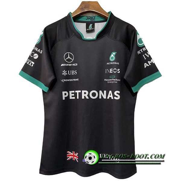 T-Shirt F1 Mercedes Benz Team Noir 2022