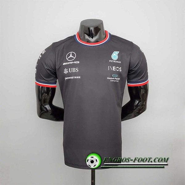 T-Shirt F1 Mercedes Benz Team Noir 2022