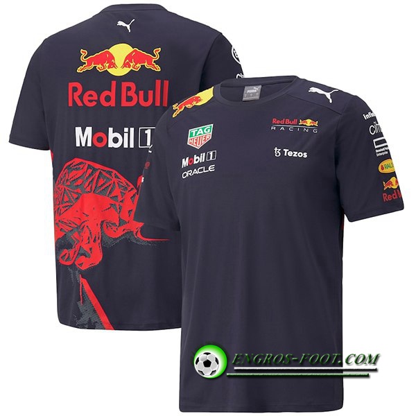 T-Shirt F1 RedBull Racing Team Bleu Foncé 2022