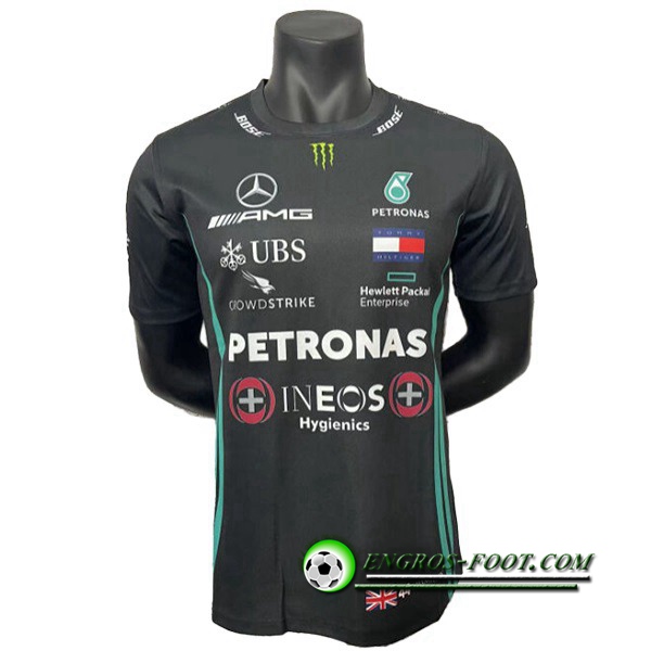 T-Shirt F1 Mercedes Benz Team Noir 2022