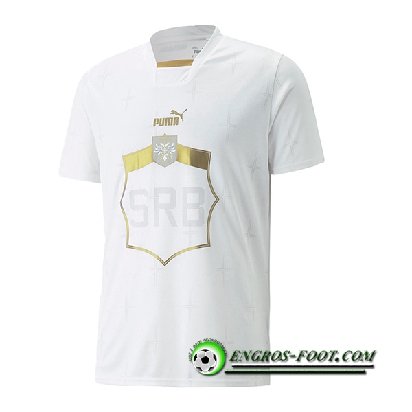 Nouveau Maillot Equipe Foot Serbie Exterieur 2022/2023