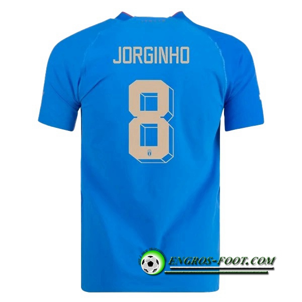 Maillot Equipe Foot Italie (JORGINHO #8) 2022/2023 Domicile