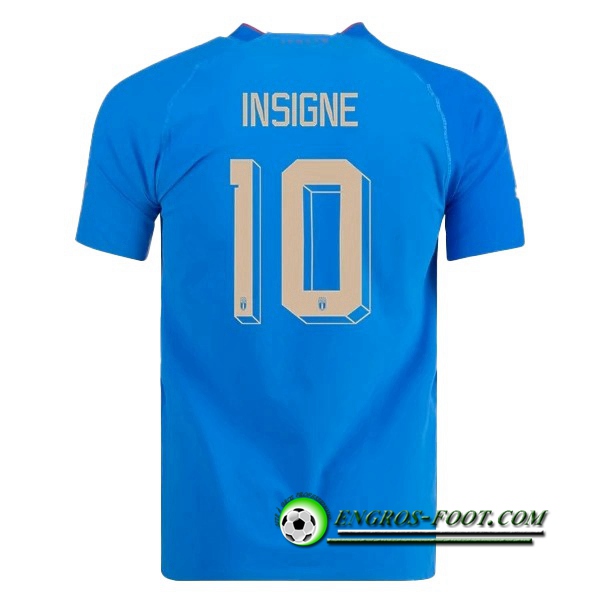 Maillot Equipe Foot Italie (INSIGNE #10) 2022/2023 Domicile