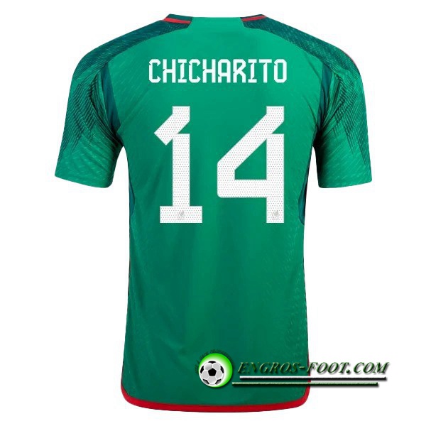 Maillot Equipe Foot Mexique (CHICHARITO #14) 2022/2023 Domicile