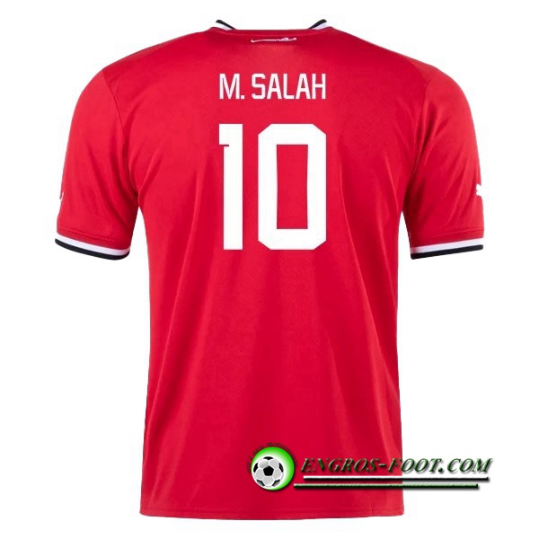 Maillot Equipe Foot Egypte (M.SALAH #10) 2022/2023 Domicile