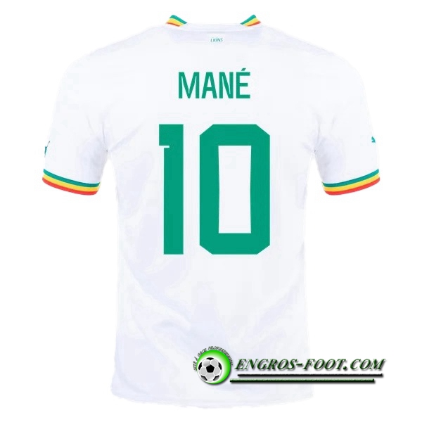 Maillot Equipe Foot Sénégal (MANE #10) 2022/2023 Domicile