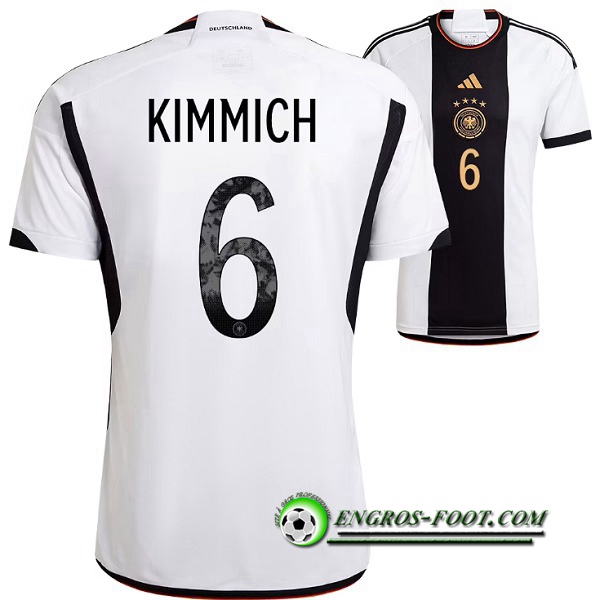 Maillot Equipe Foot Allemagne (KIMMICH #6) 2022/2023 Domicile