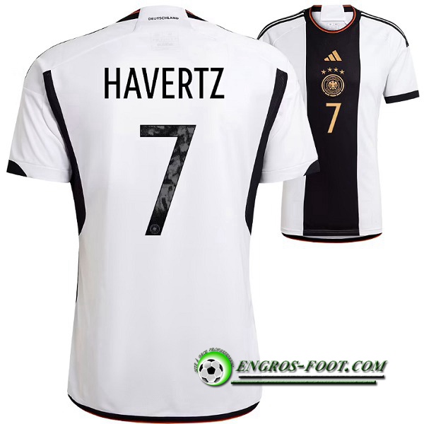 Maillot Equipe Foot Allemagne (HAVERTZ #7) 2022/2023 Domicile