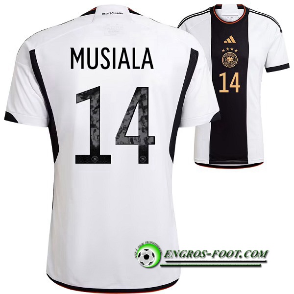 Maillot Equipe Foot Allemagne (MUSIALA #14) 2022/2023 Domicile