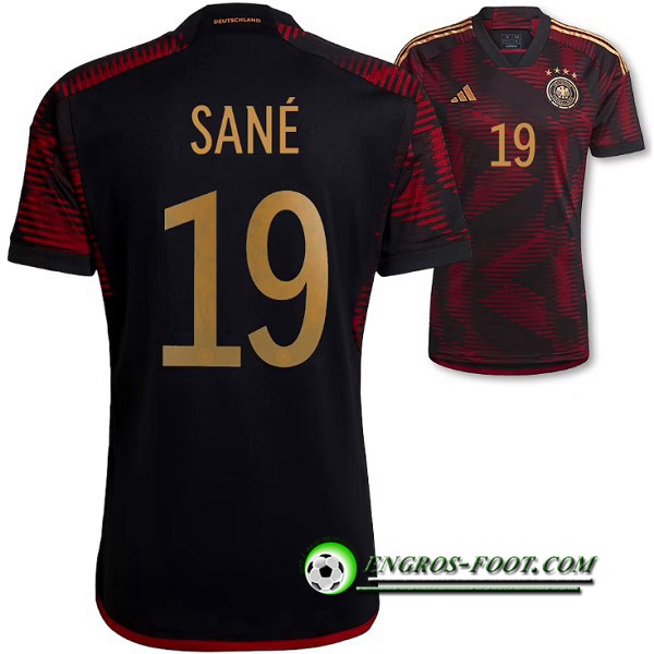 Maillot Equipe Foot Allemagne (SANE #19) 2022/2023 Exterieur