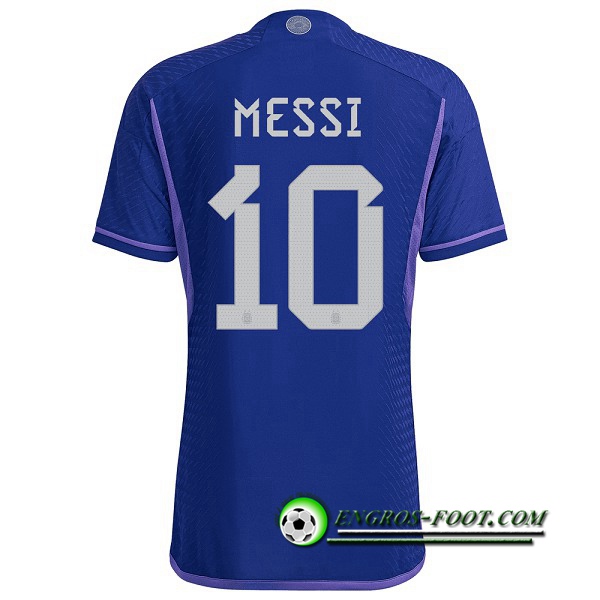 Maillot Equipe Foot Argentine (MESSI #10) 2022/2023 Exterieur