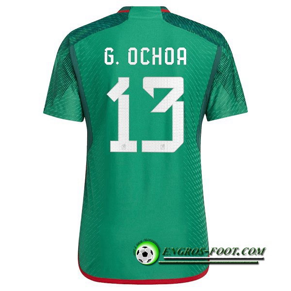 Maillot Equipe Foot Mexique (G. OCHOA #13) 2022/2023 Domicile