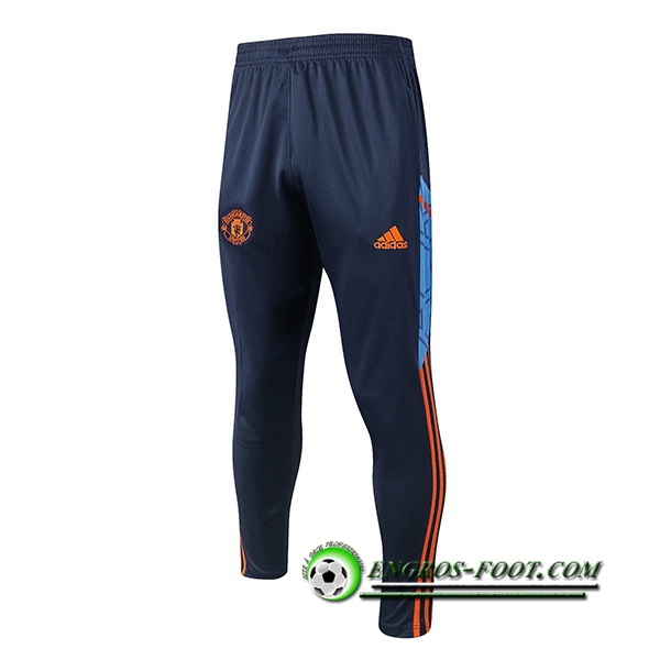 Pantalon Foot Manchester United Bleu Marine 2022/2023 -02