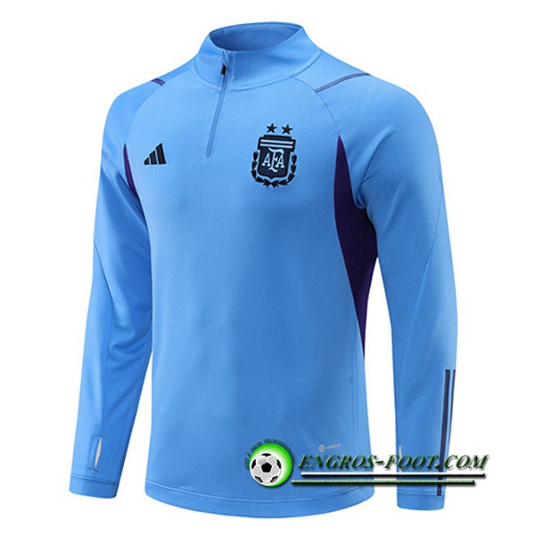 Sweatshirt Training Argentine Bleu Clair 2022/2023