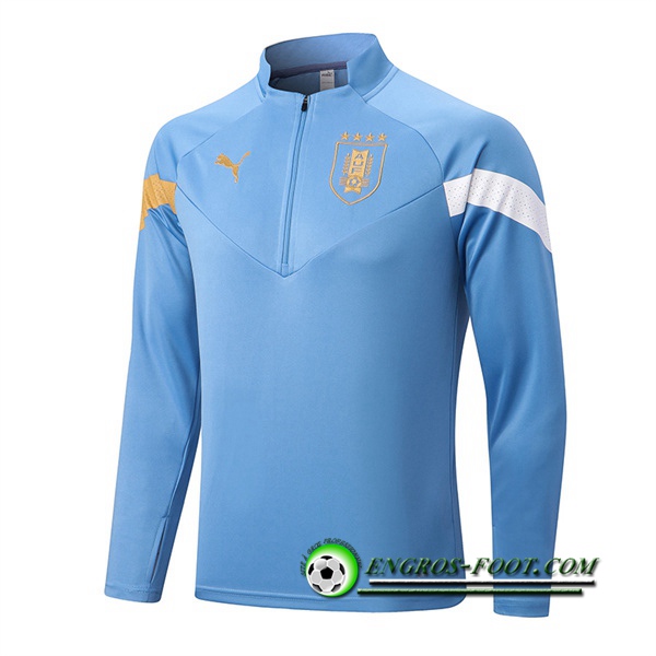 Sweatshirt Training Uruguay Bleu Clair 2022/2023