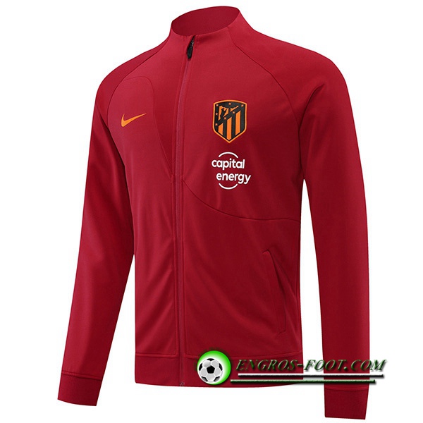 Veste Foot Atletico Madrid Rouge 2022/2023