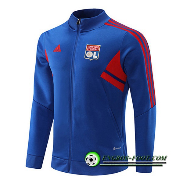 Veste Foot Lyon Bleu 2022/2023