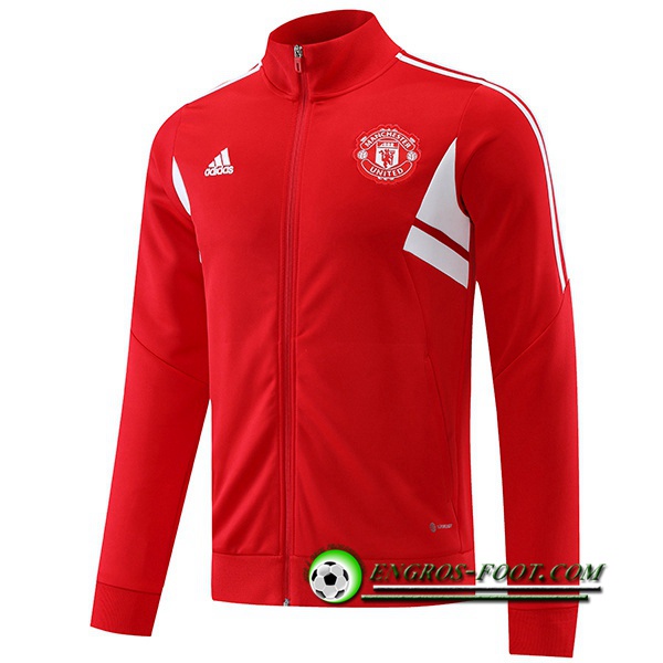 Veste Foot Manchester United Rouge 2022/2023