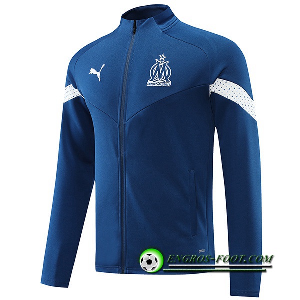 Veste Foot Marseille Bleu 2022/2023