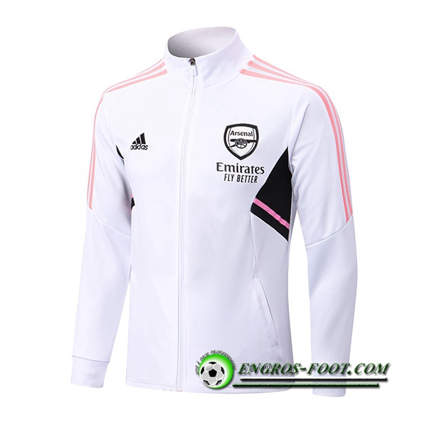 Veste Foot Arsenal Blanc 2022/2023