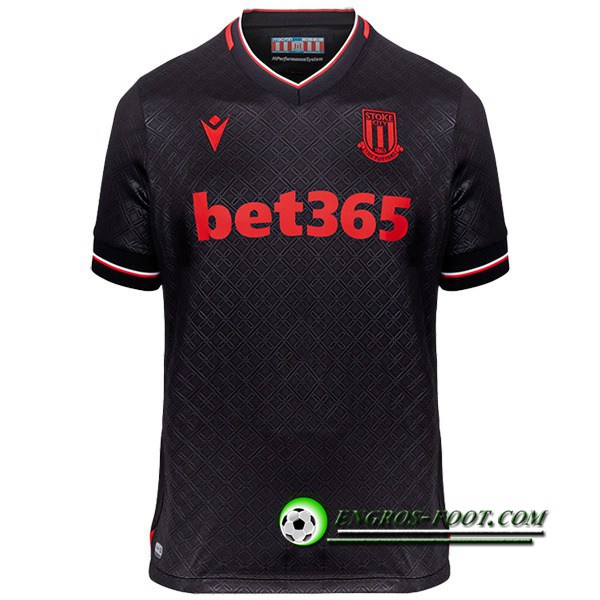 Nouveau Maillot de Foot Stoke City Exterieur 2022/2023