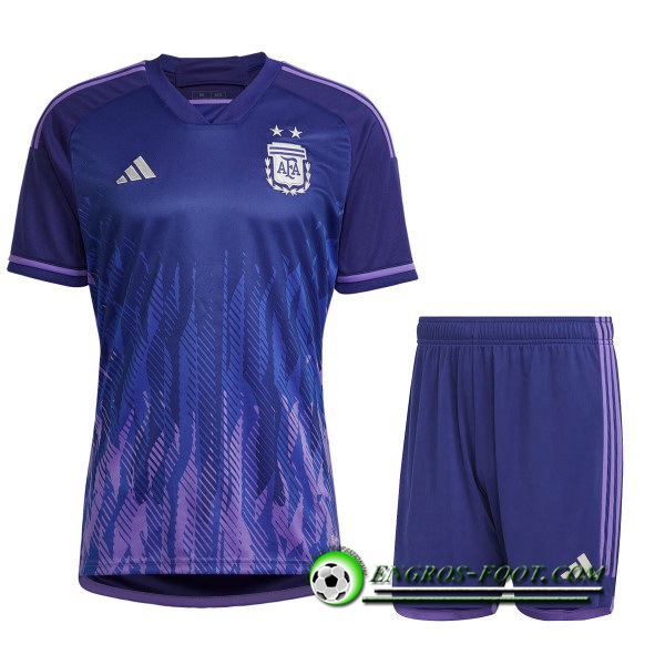 Ensemble Maillot Foot Argentine Exterieur + Short 2022/2023