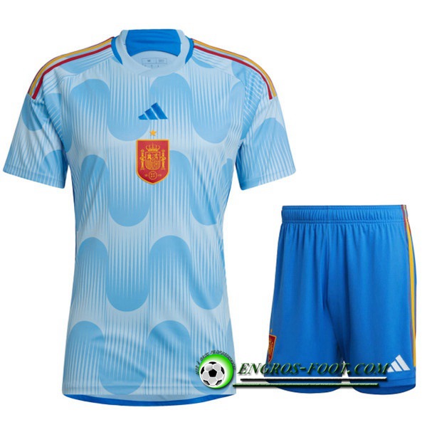 Ensemble Maillot Foot Espagne Exterieur + Short 2022/2023