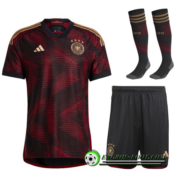 Ensemble Maillot Foot Allemagne Exterieur (Short + Chaussettes) 2022/2023