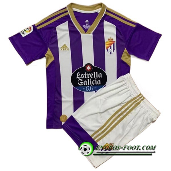 Nouveau Maillot de Foot Real Valladolid Enfant Domicile 2022/2023