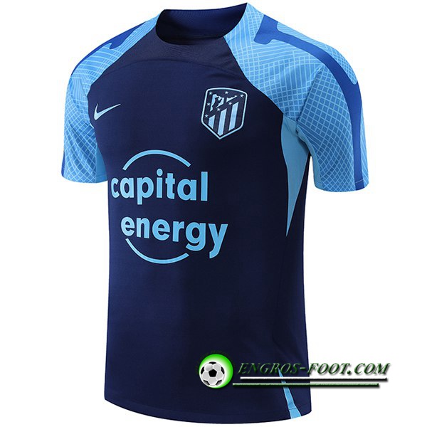 Training T-Shirts Atletico Madrid Bleu Marin 2022/2023