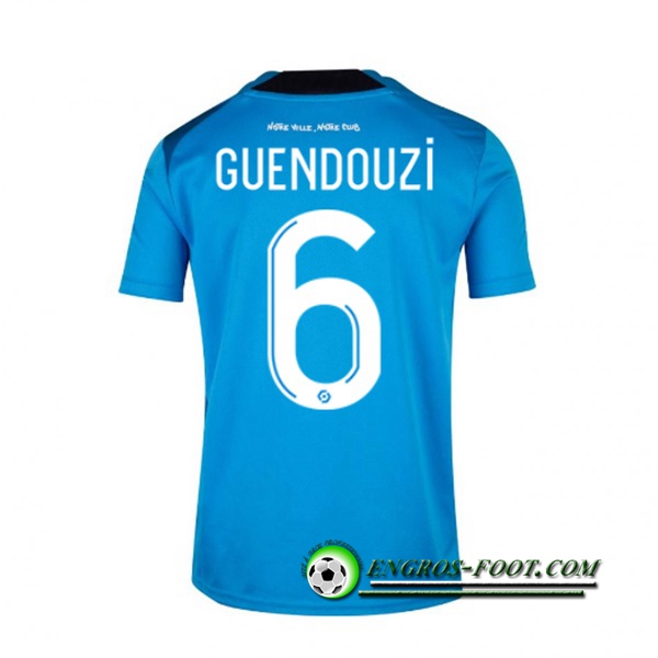 Maillot de Foot Marseille (GUENDOUZI #6) 2022/2023 Third