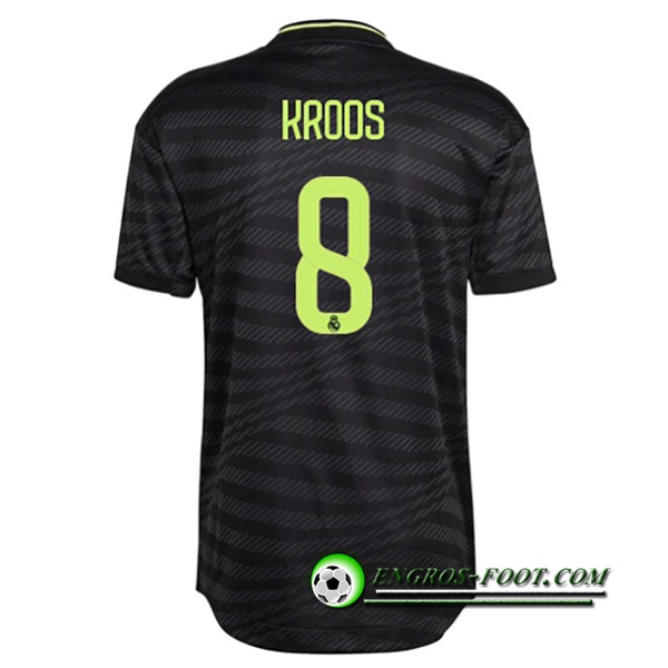 Maillot de Foot Real Madrid (KROOS #8) 2022/2023 Third