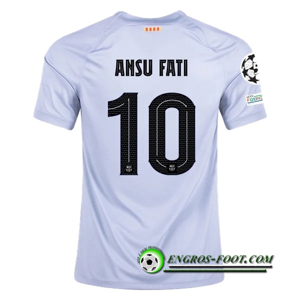 Maillot de Foot Barcelona (ANSU FATI #10) 2022/2023 Third