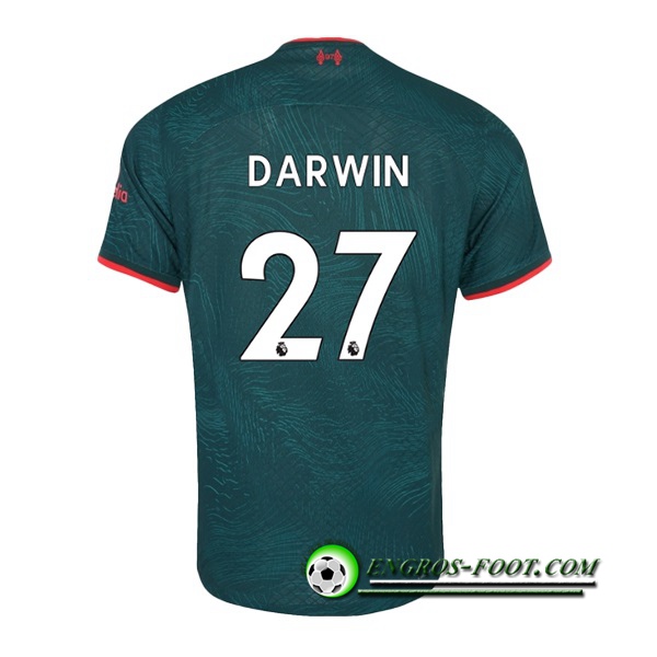 Maillot de Foot Liverpool (DARWIN #27) 2022/2023 Third