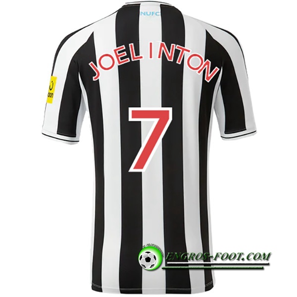 Maillot de Foot Newcastle United (JOELINTON #7) 2022/2023 Domicile