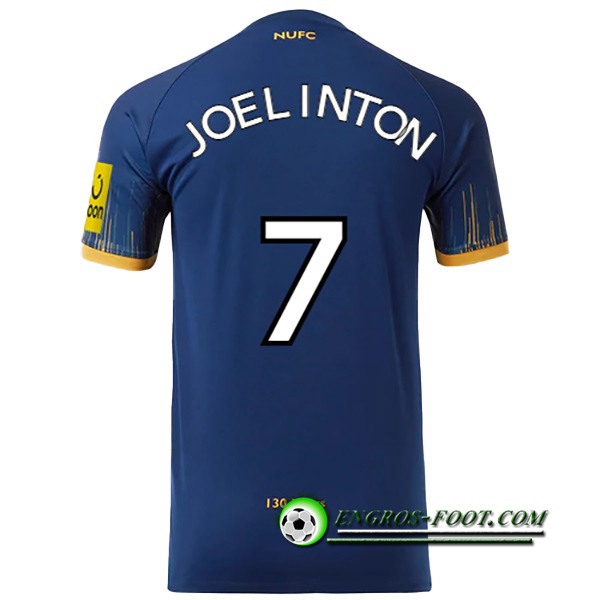 Maillot de Foot Newcastle United (JOELINTON #7) 2022/2023 Exterieur