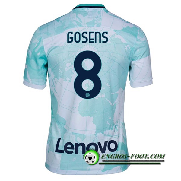 Maillot de Foot Inter Milan (GOSENS #8) 2022/2023 Exterieur