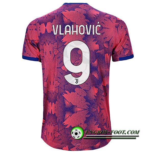 Maillot de Foot Juventus (VLAHOVIĆ #9) 2022/2023 Third