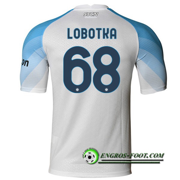 Maillot de Foot SSC Naples (LOBOTKA #68) 2022/2023 Exterieur