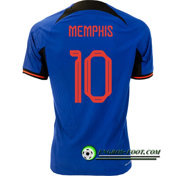 Maillot Equipe Foot Pays-Bas (MEMPHIS #10) 2022/2023 Exterieur