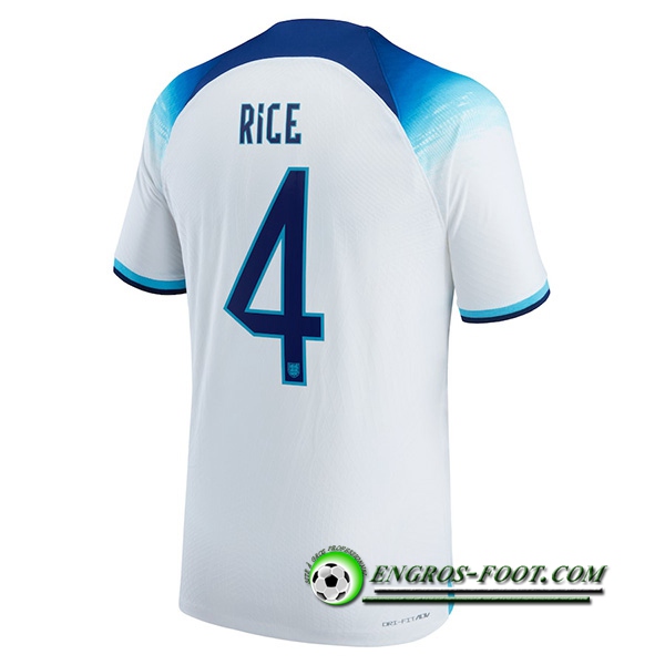 Maillot Equipe Foot Angleterre (RICE #4) 2022/2023 Domicile