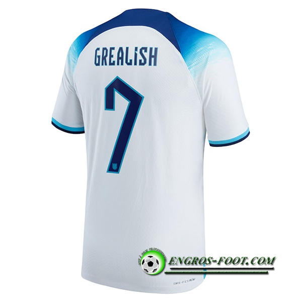 Maillot Equipe Foot Angleterre (GREALISH #7) 2022/2023 Domicile