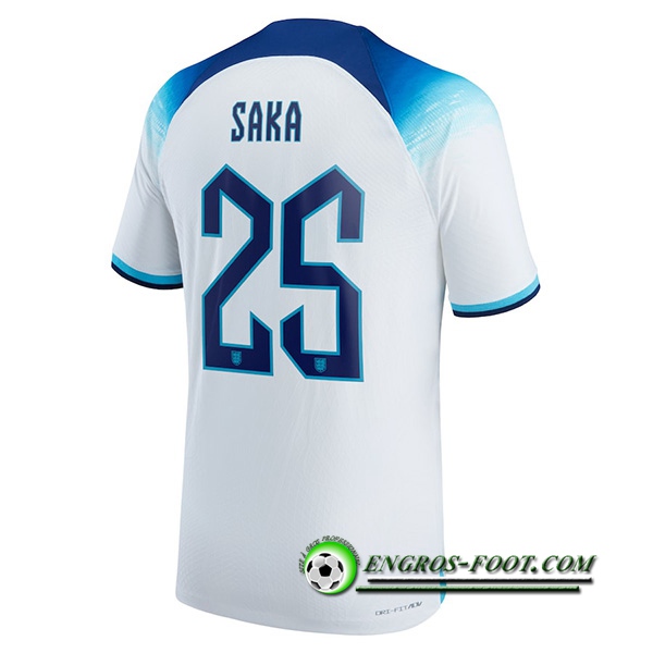 Maillot Equipe Foot Angleterre (SAKA #25) 2022/2023 Domicile