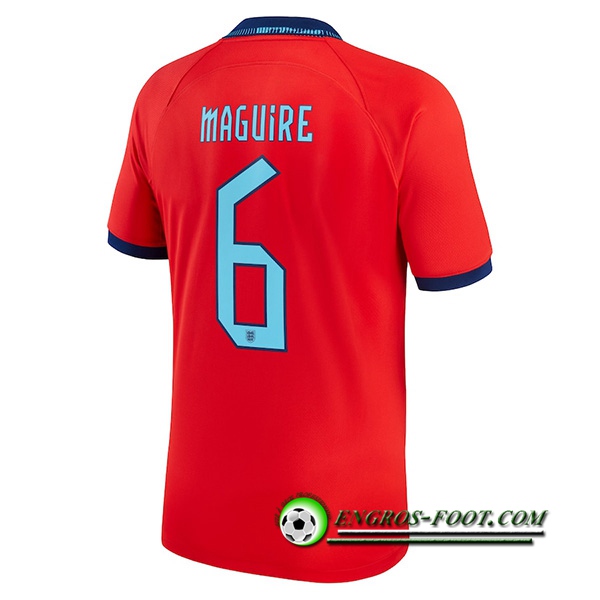 Maillot Equipe Foot Angleterre (MAGUIRE #6) 2022/2023 Exterieur