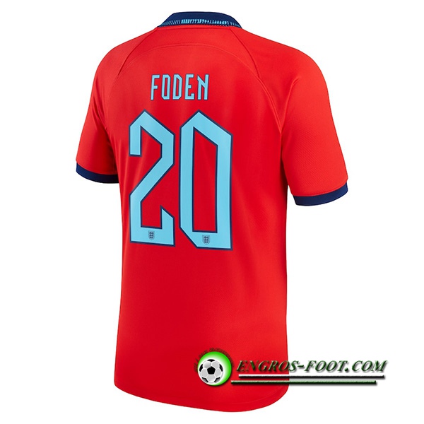 Maillot Equipe Foot Angleterre (FODEN #20) 2022/2023 Exterieur