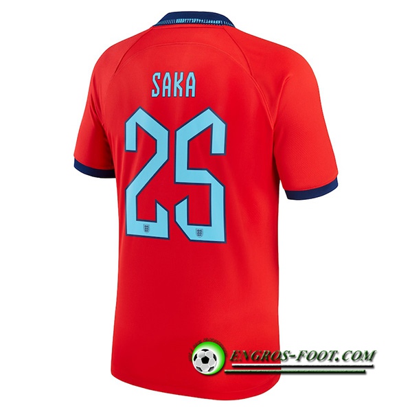 Maillot Equipe Foot Angleterre (SAKA #25) 2022/2023 Exterieur